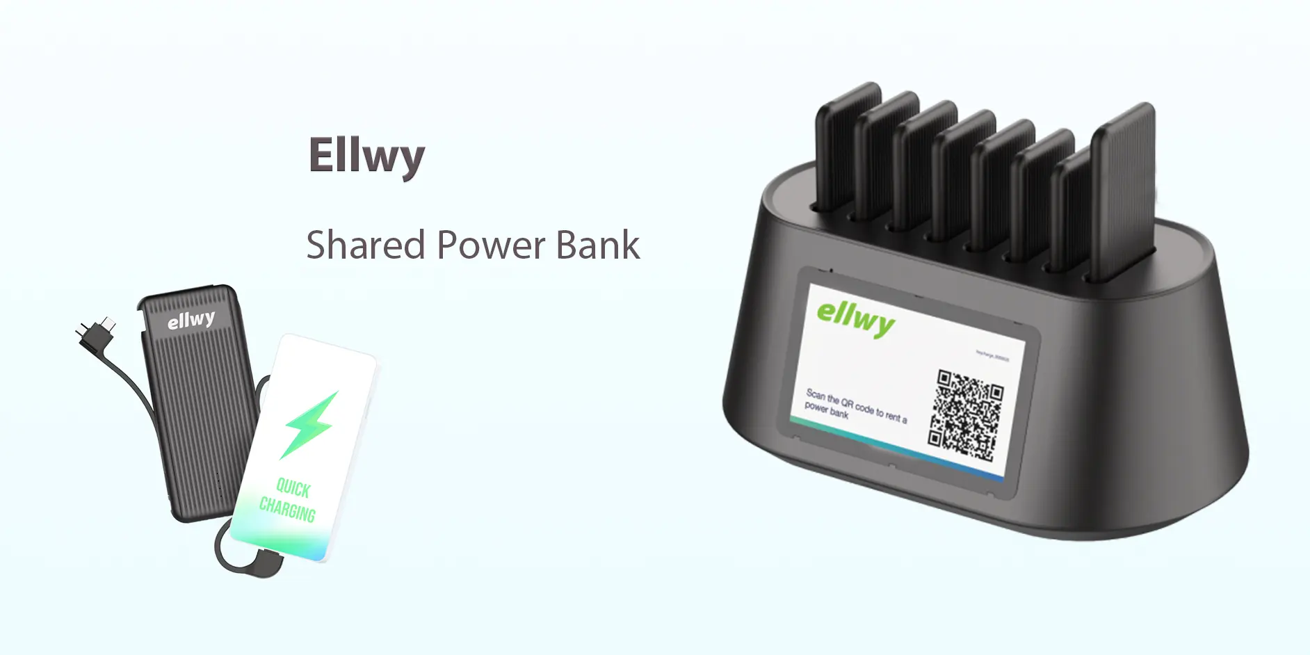 Ellwy shared power bank brand