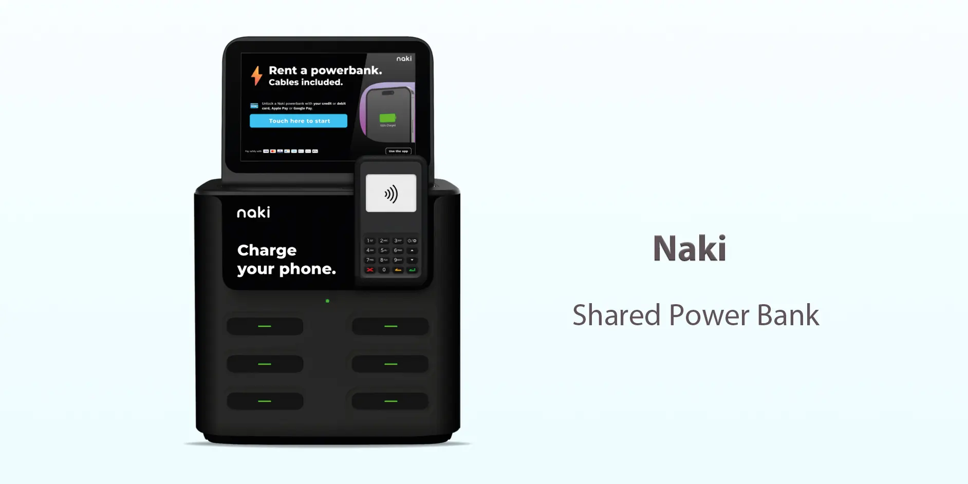 naki shared power bank brand