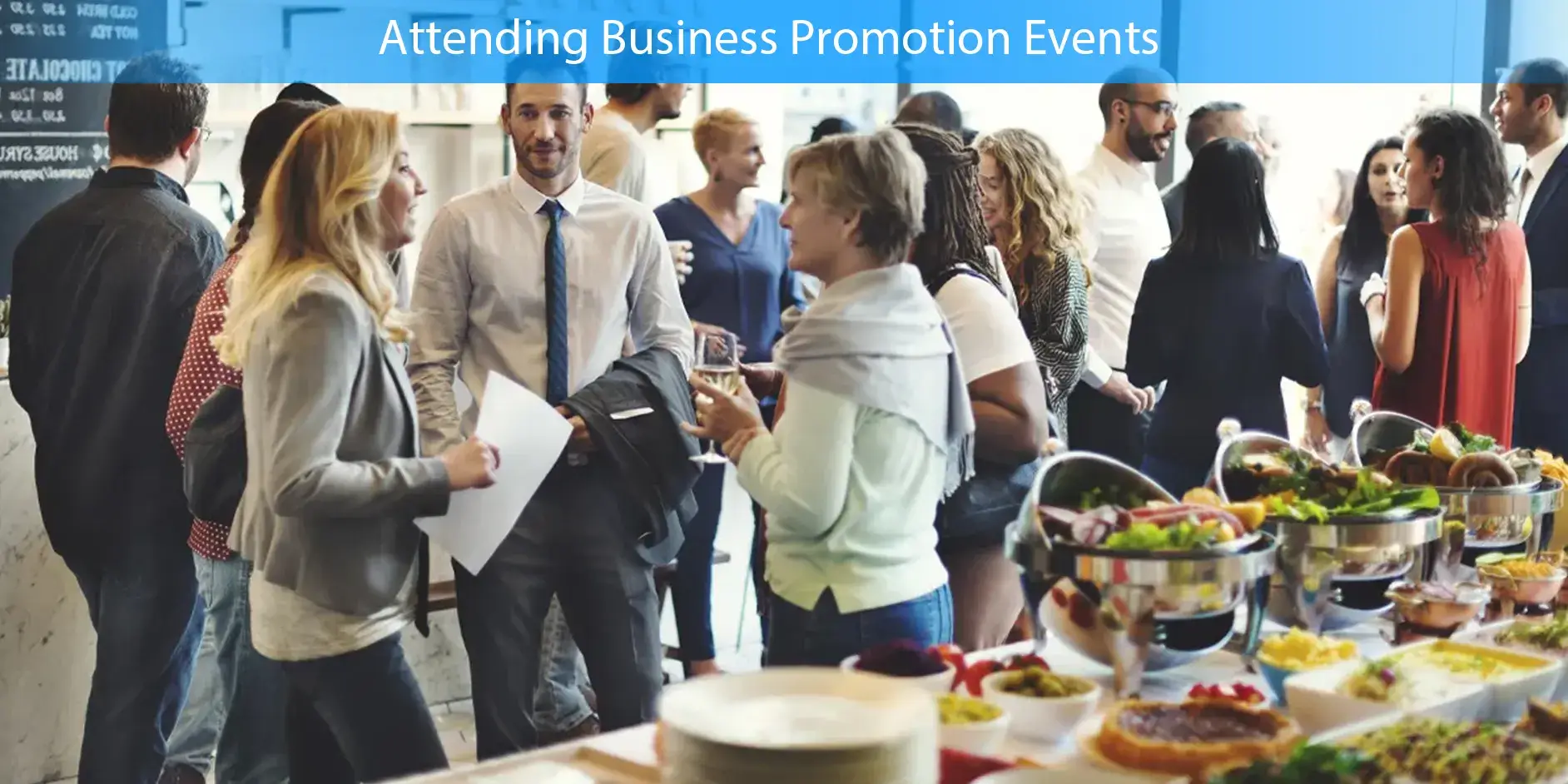 attend business promotion events