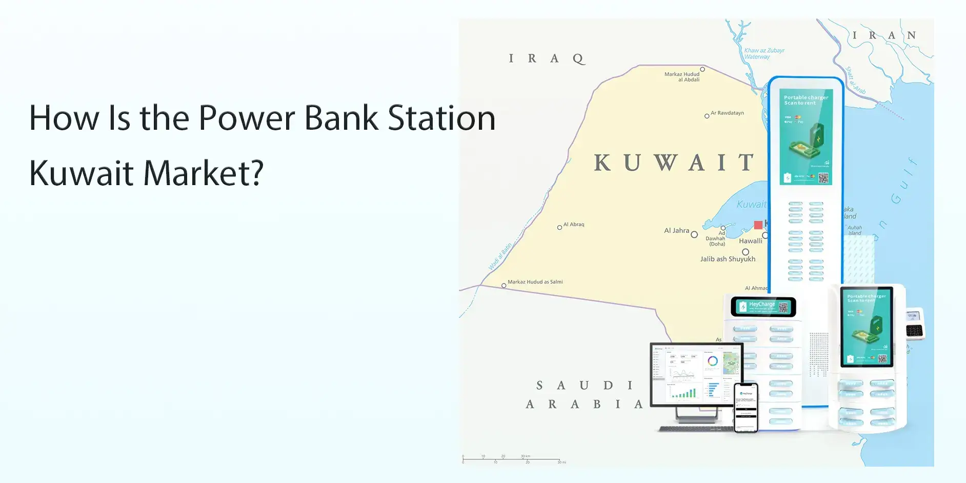 How is the power bank station Kuwait market?