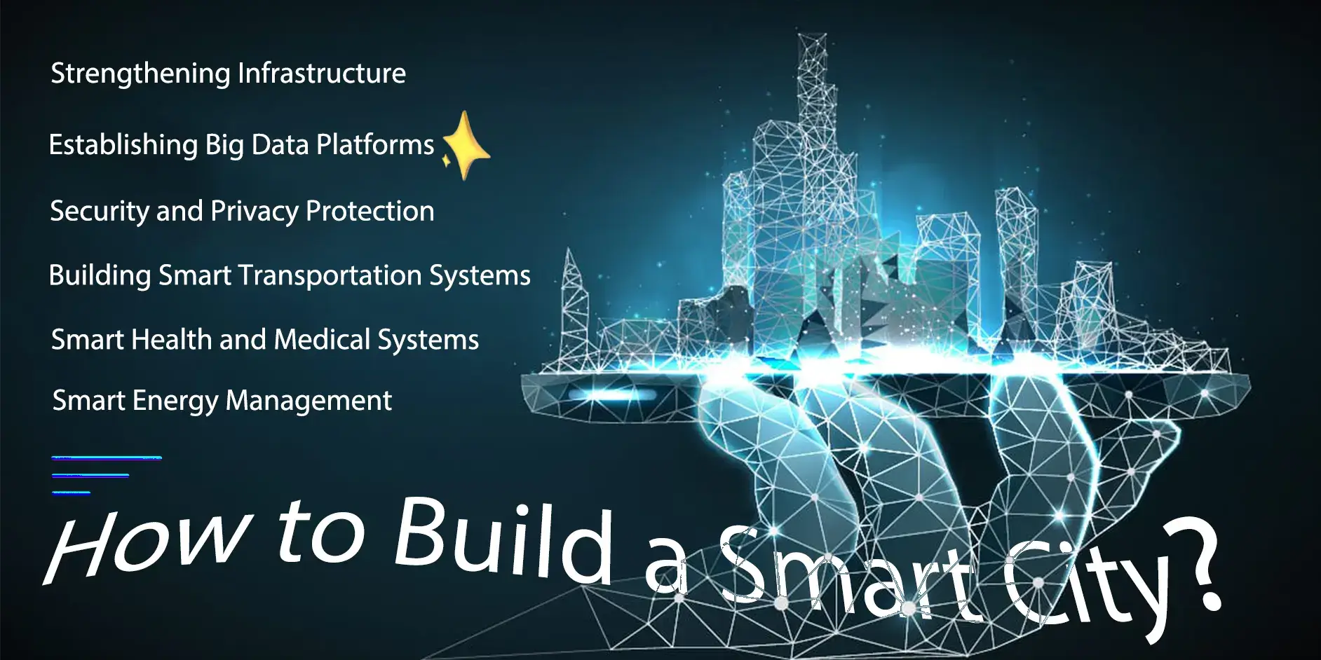 how to build a smart city